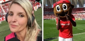 Thể thao thế giới: Nữ nhà báo Brazil cáo buộc linh vật của đội quấy rối tình dục cô trên sân