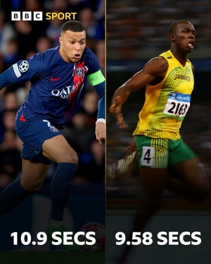 Siêu xe Mappe chạy nước rút 100 mét trong khoảng 10,9 giây, kỷ lục thế giới của Bolt là 9,58 giây